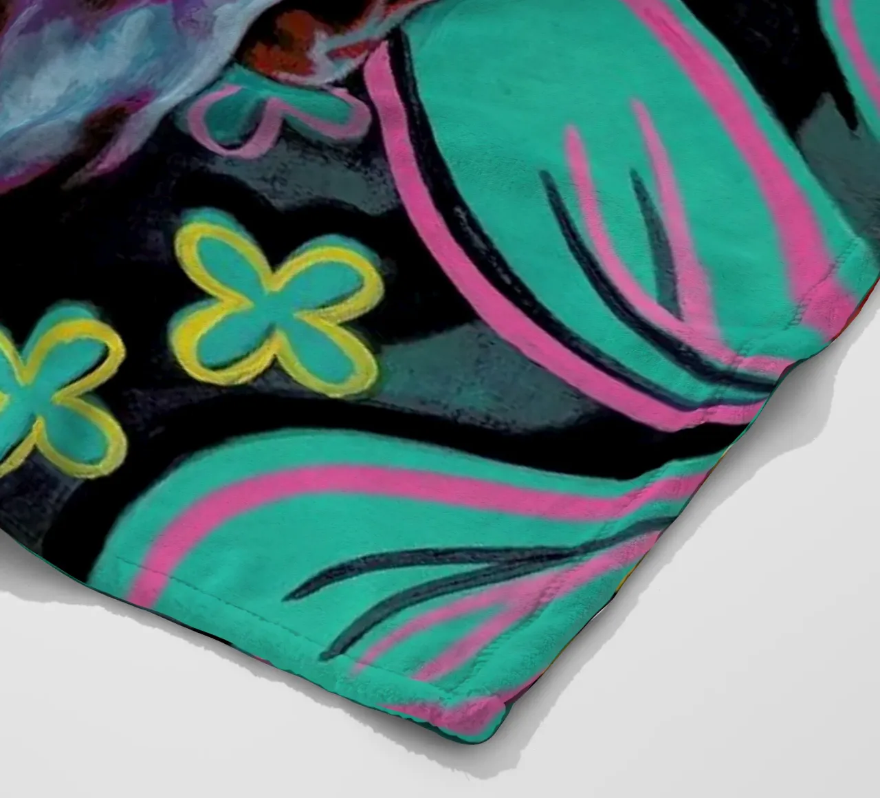 Flat Fleecedecke von Jared Yamahata