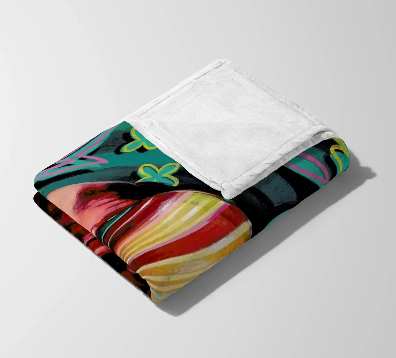 Flat Fleecedecke von Jared Yamahata