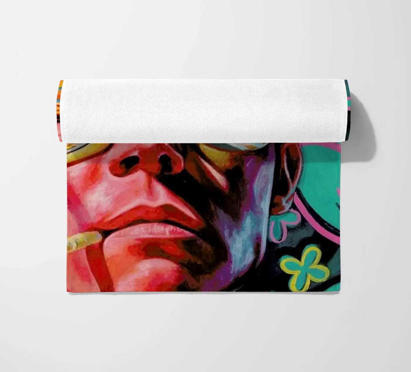 Flat strandhanddoek van Jared Yamahata