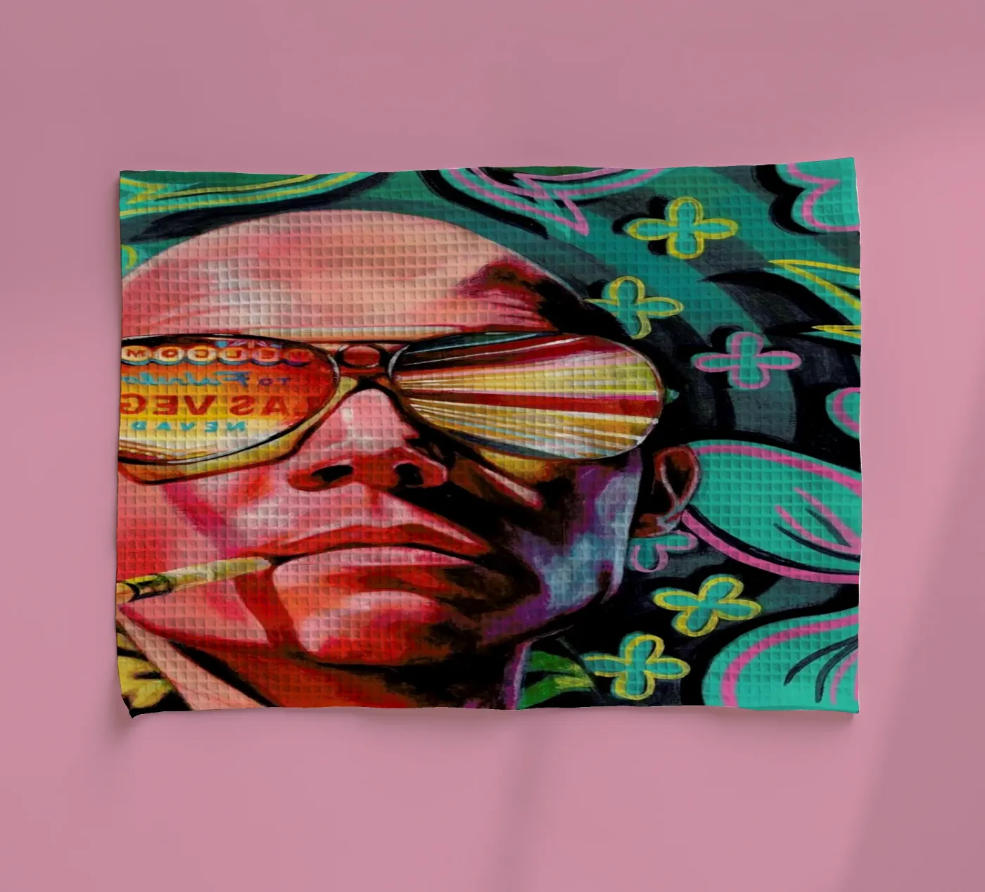 Flat Geschirrtuch von Jared Yamahata