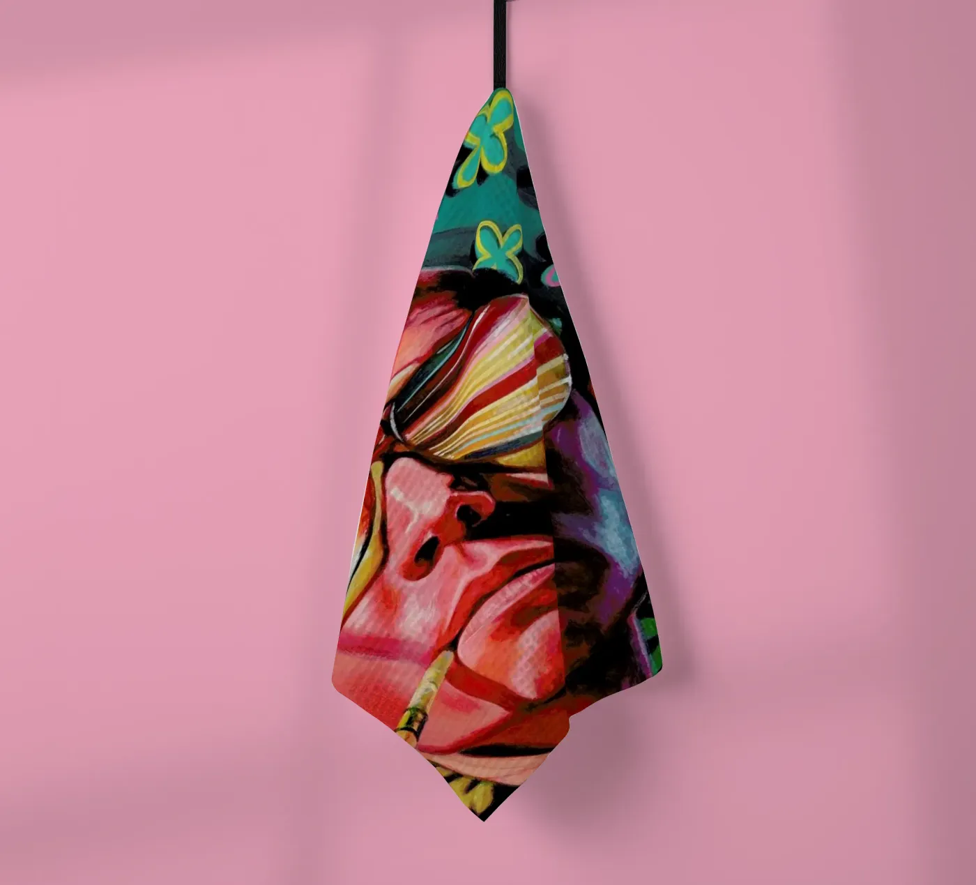 Flat tea towel by Jared Yamahata