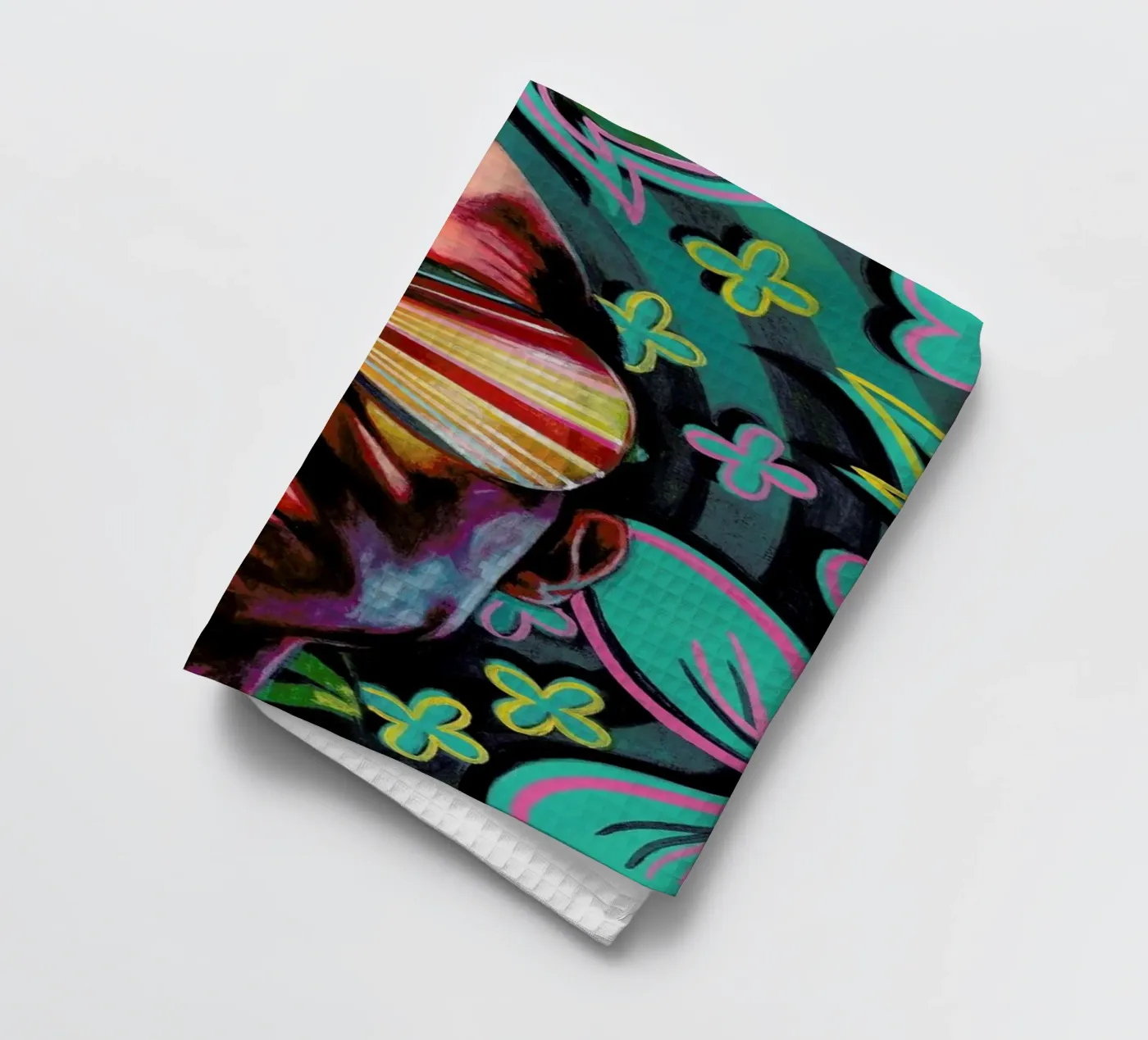 Flat tea towel by Jared Yamahata