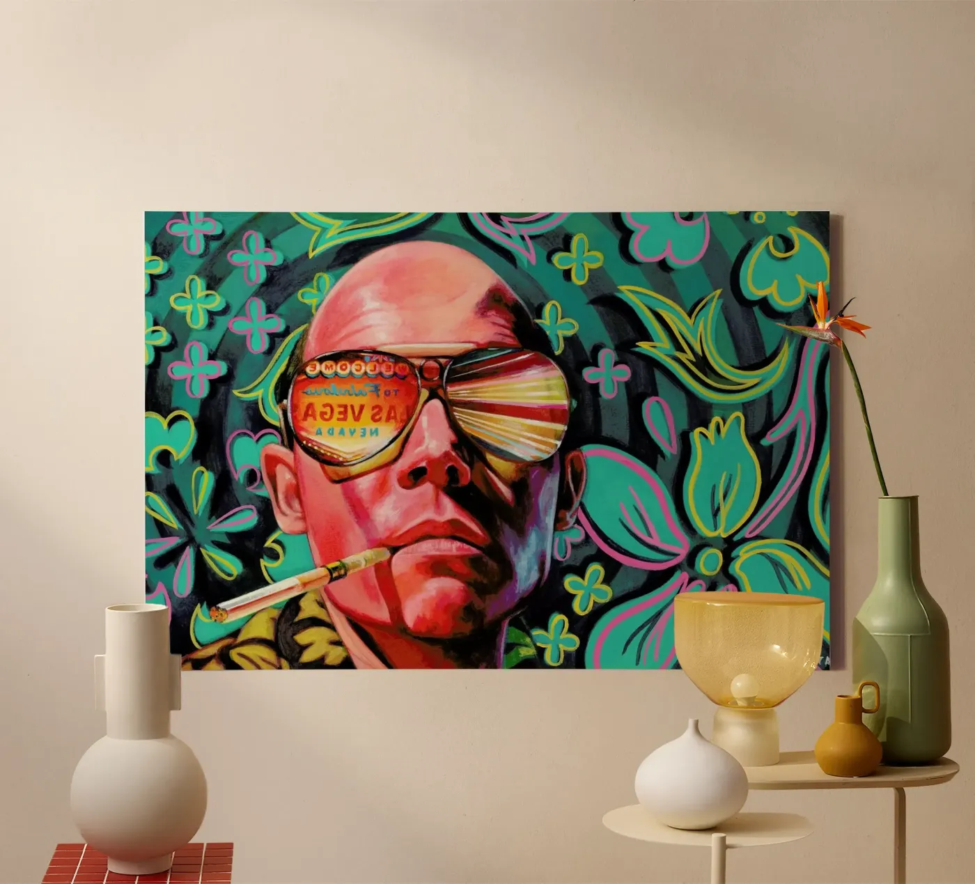 Flat canvas van Jared Yamahata