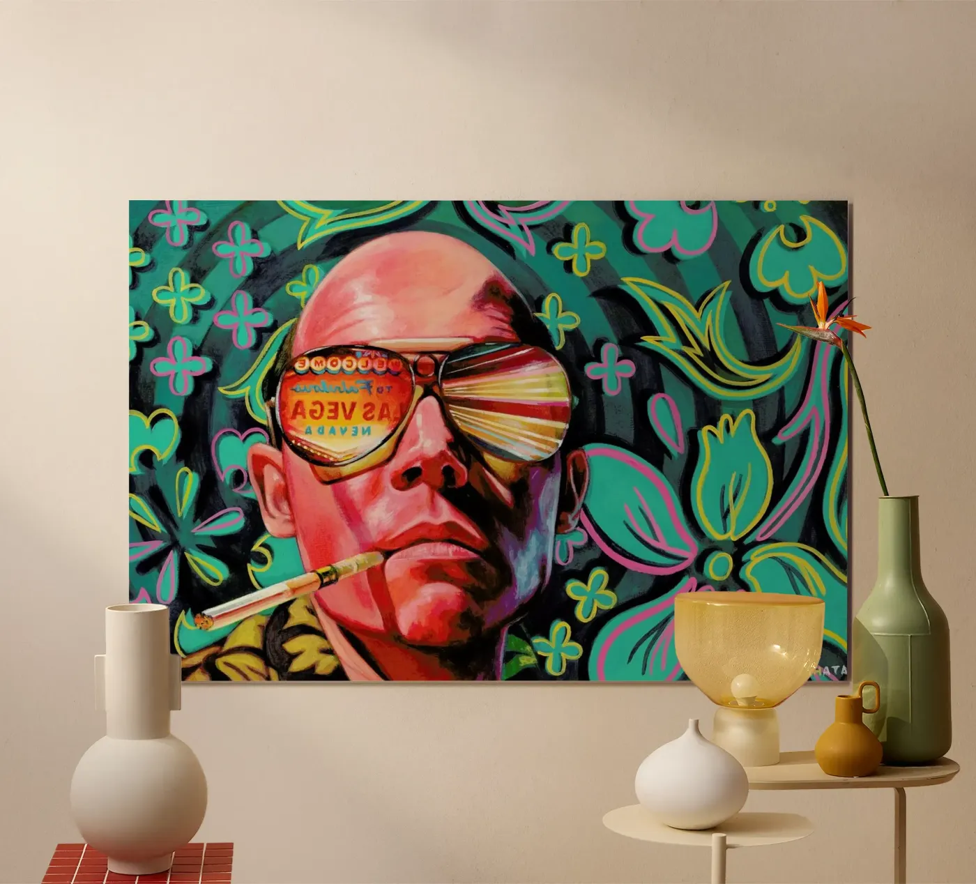 Flat Poster von Jared Yamahata