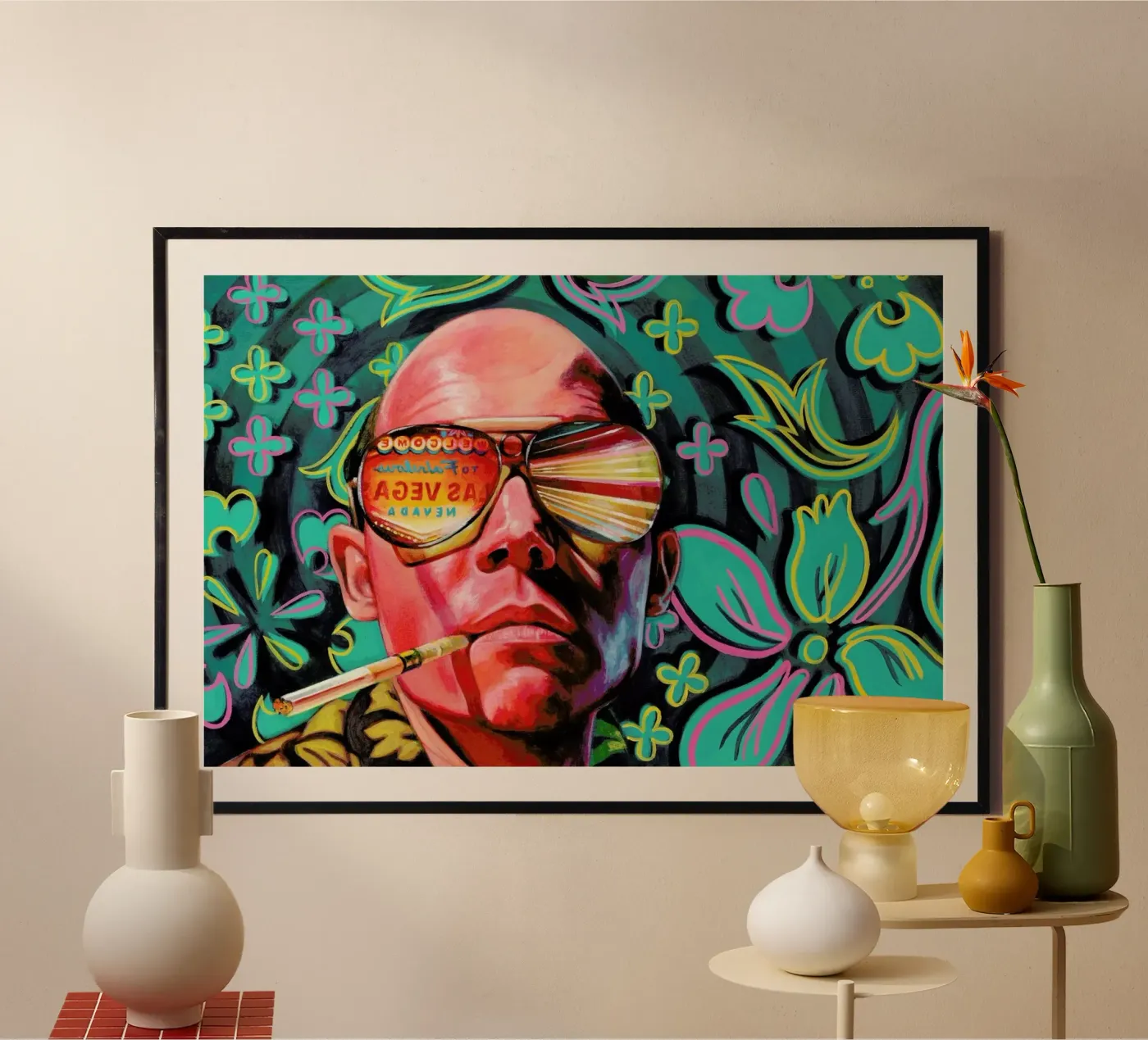 Flat Poster von Jared Yamahata