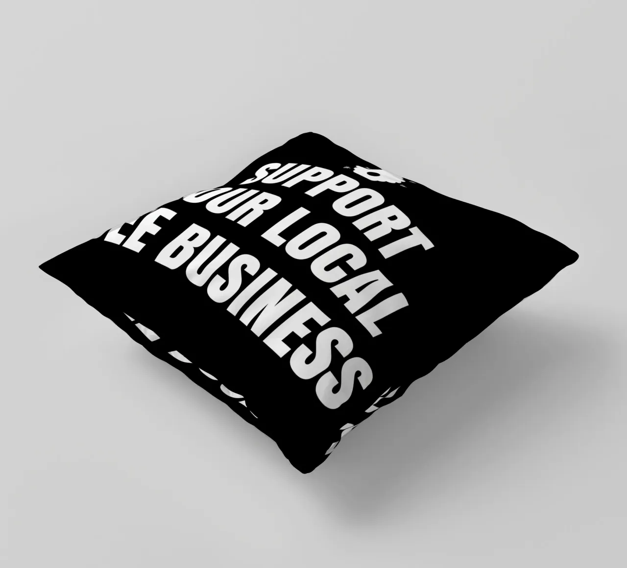 Support your local bee business cuscino da happieeagle