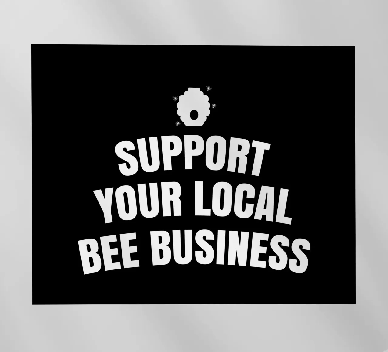 Support your local bee business pellicola backlit da happieeagle