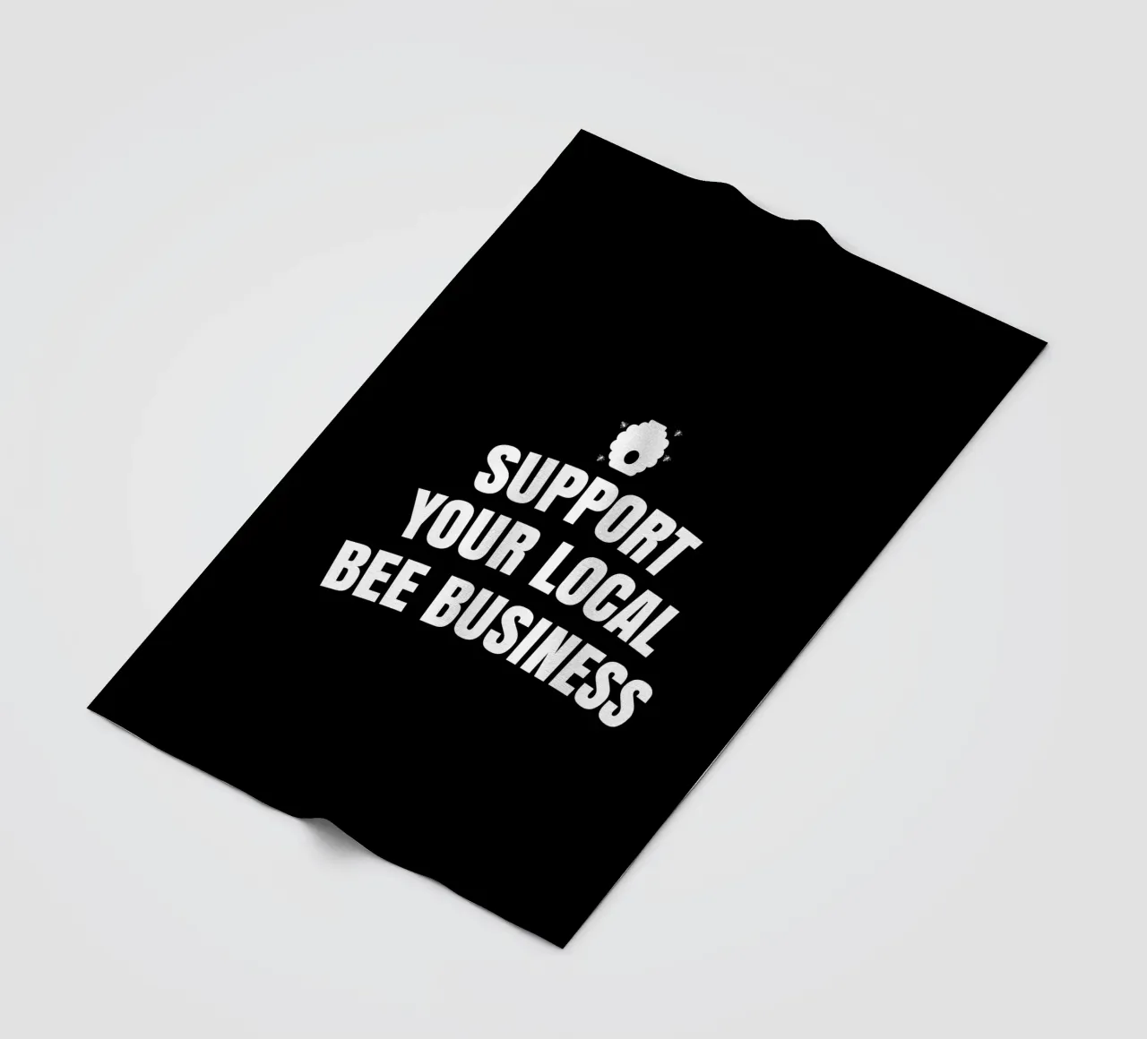 Support your local bee business coperta in pile da happieeagle