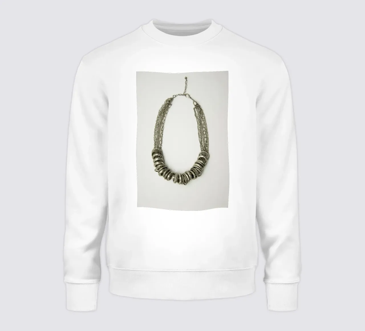 Collana in argento mongolo felpa da Teresa André