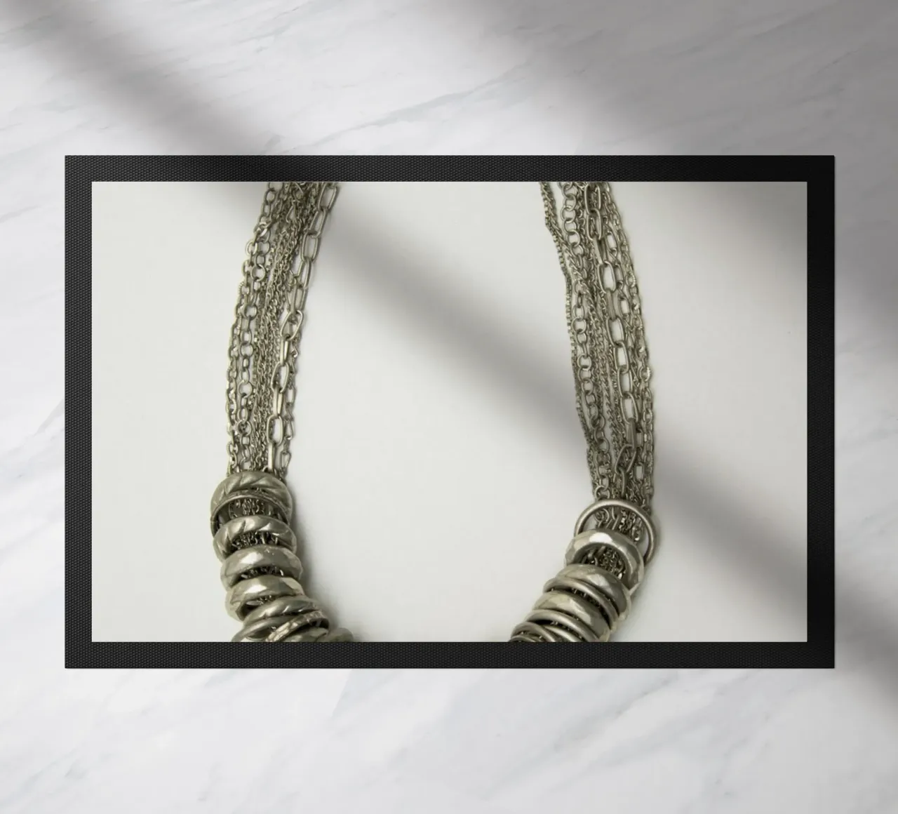 Collana in argento mongolo zerbino da Teresa André