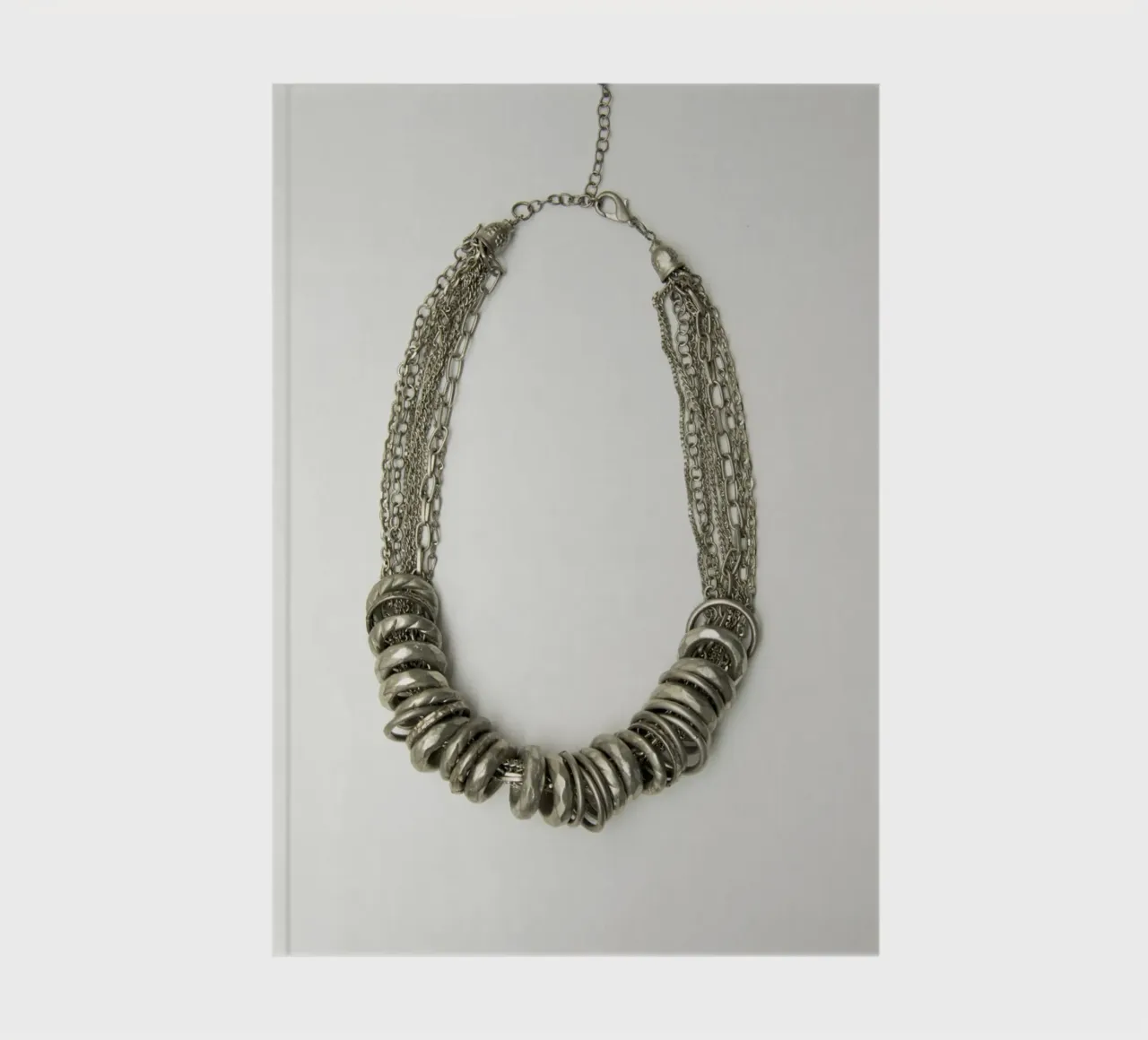 Collana in argento mongolo diario da Teresa André