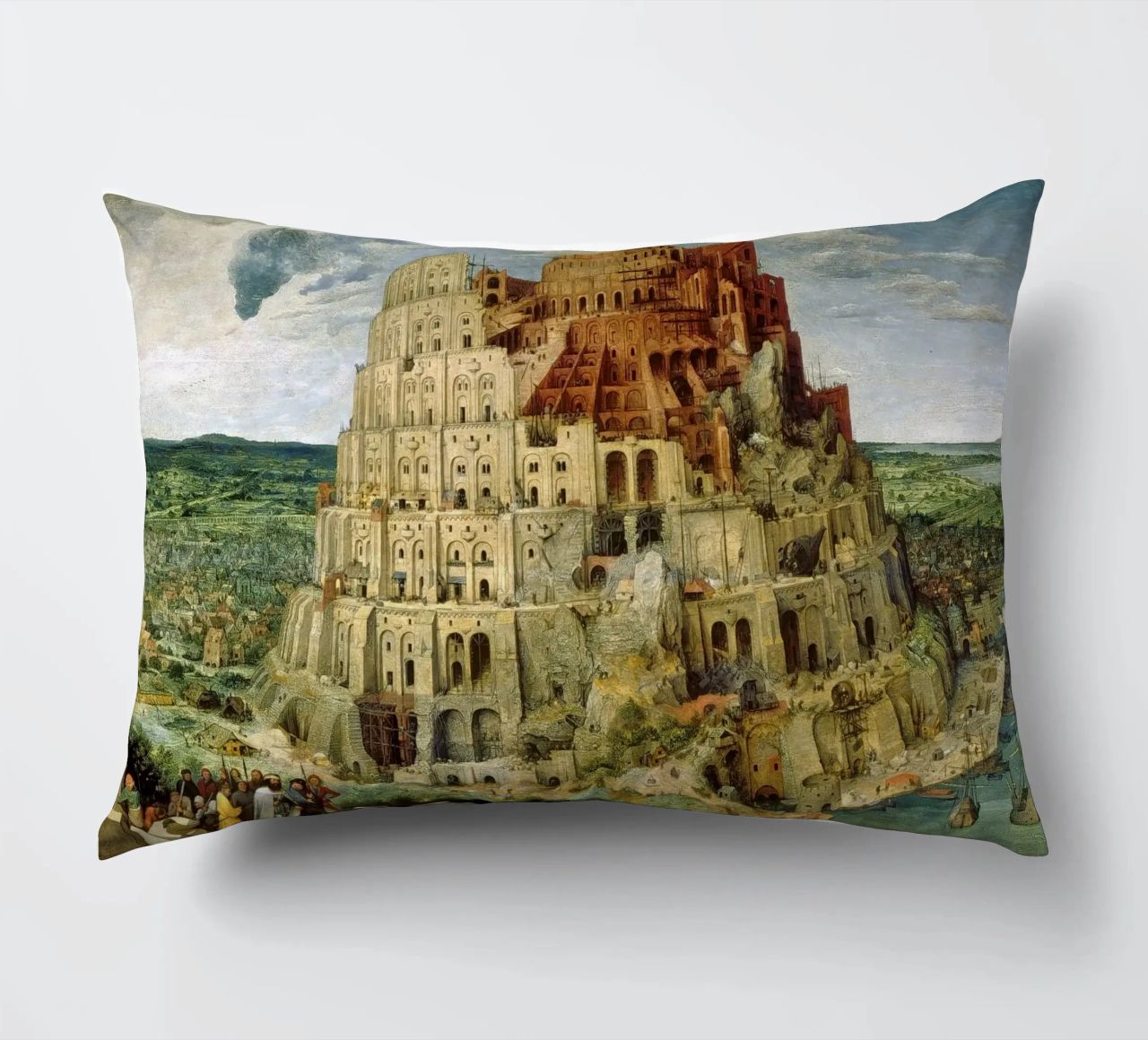 Pieter Brueghel l'Ancien - Tour de Babel coussin de ARTOTHEK