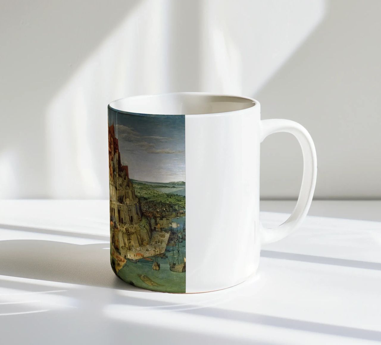 Pieter Brueghel l'Ancien - Tour de Babel mug en céramique de ARTOTHEK