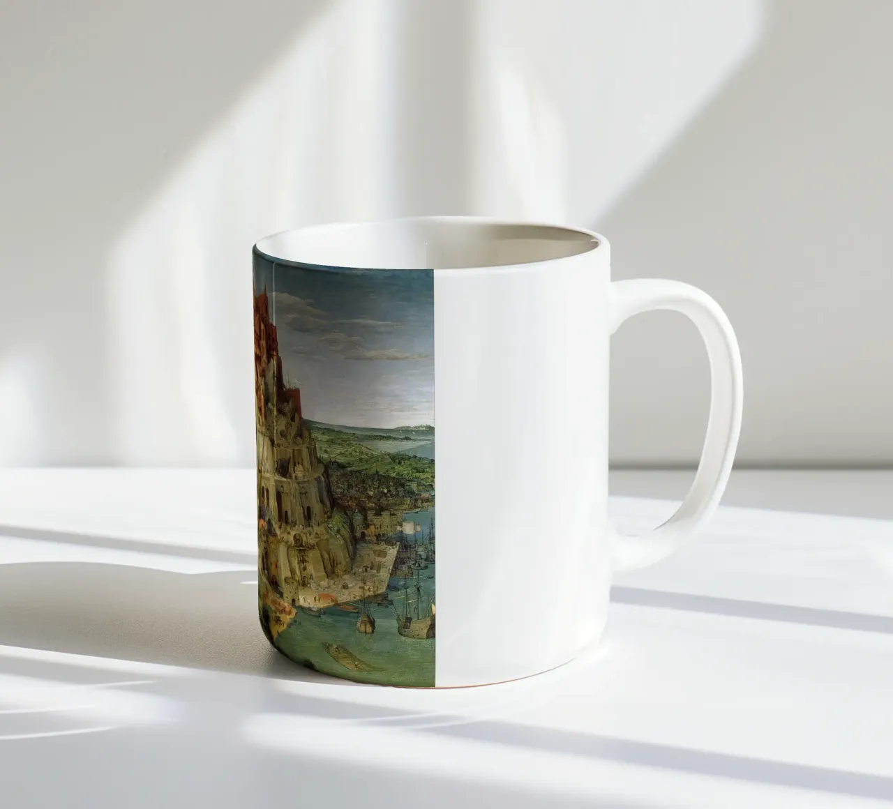 Pieter Brueghel der Ältere - Turmbau zu Babel Keramik Tasse von ARTOTHEK