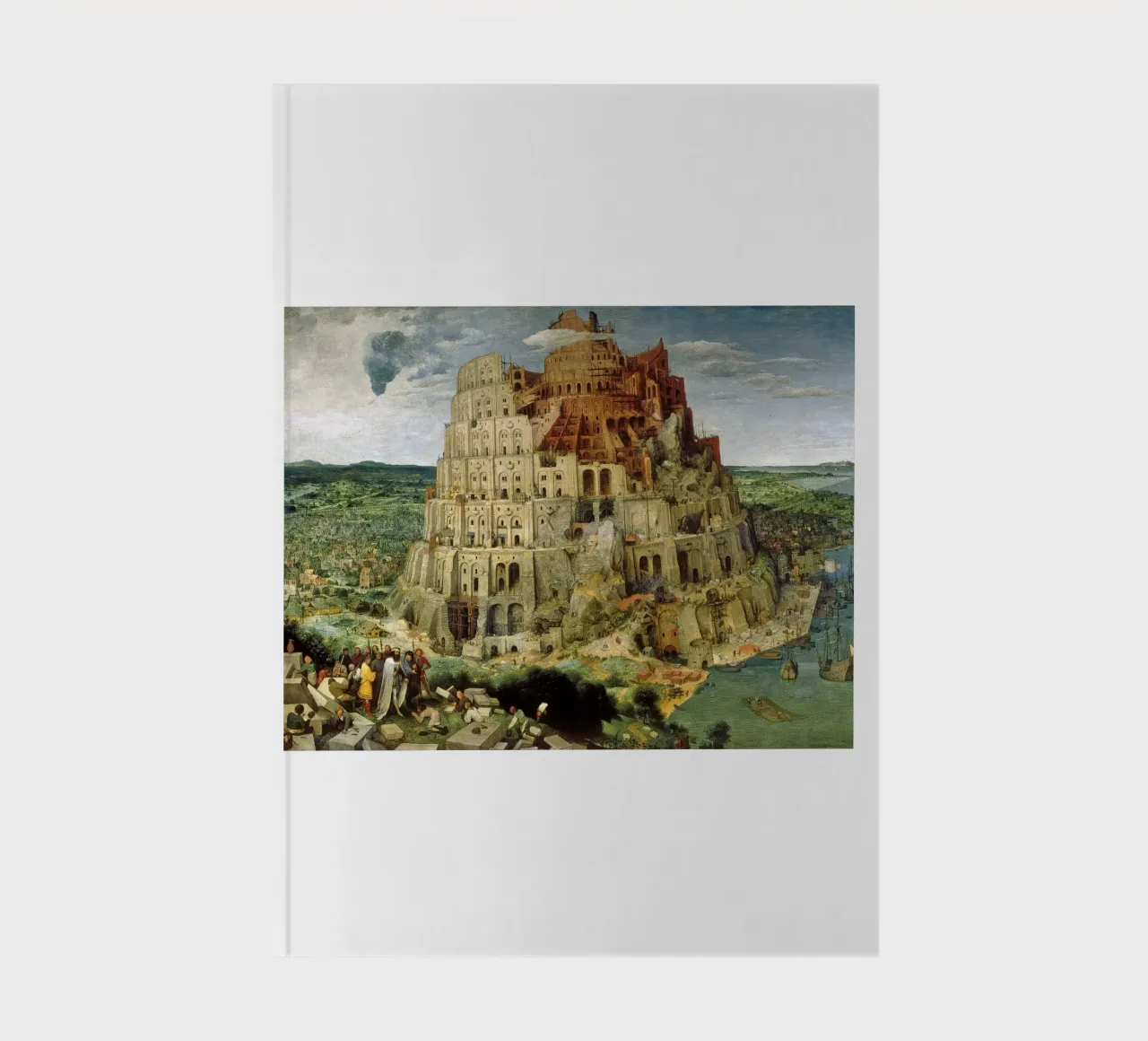 Pieter Brueghel der Ältere - Turmbau zu Babel Notizbuch von ARTOTHEK