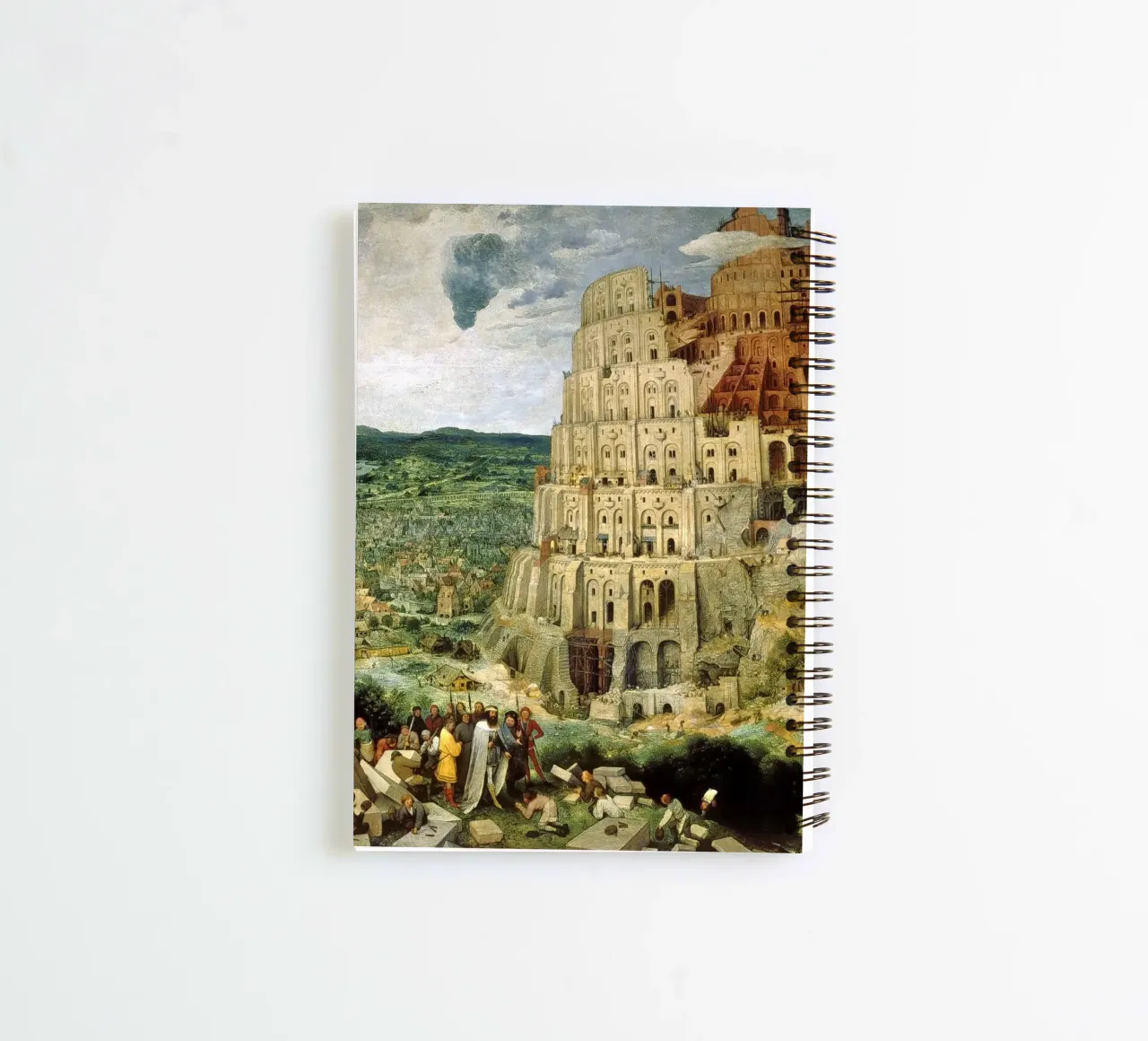 Pieter Brueghel il vecchio - Torre di Babele diario ad anelli da ARTOTHEK