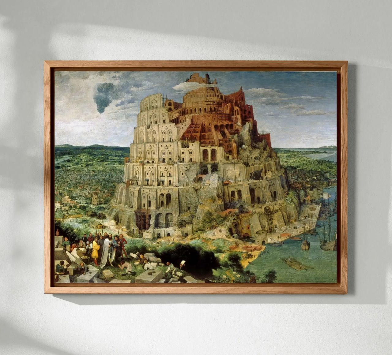 Pieter Brueghel l'Ancien - Tour de Babel alu dibond de ARTOTHEK