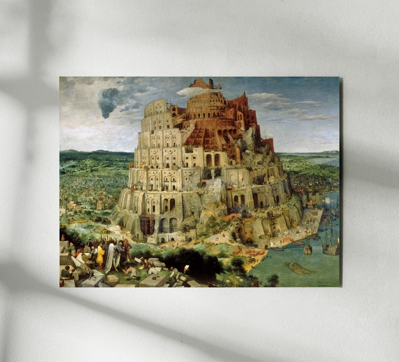 Pieter Brueghel l'Ancien - Tour de Babel alu dibond de ARTOTHEK