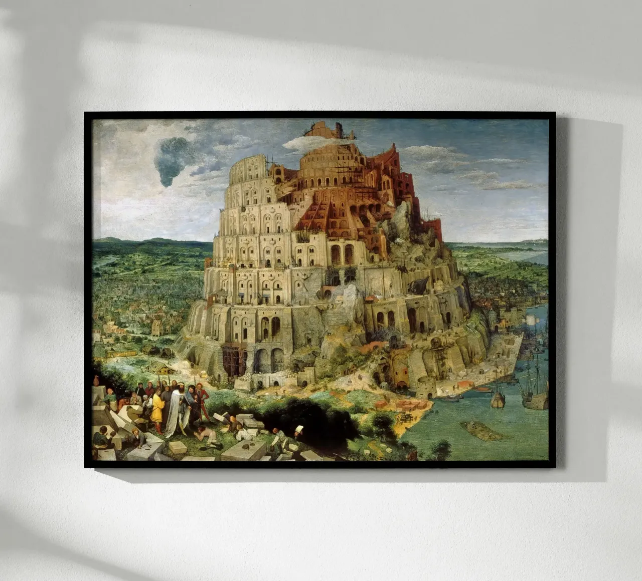 Pieter Brueghel der Ältere - Turmbau zu Babel Hahnemühle von ARTOTHEK