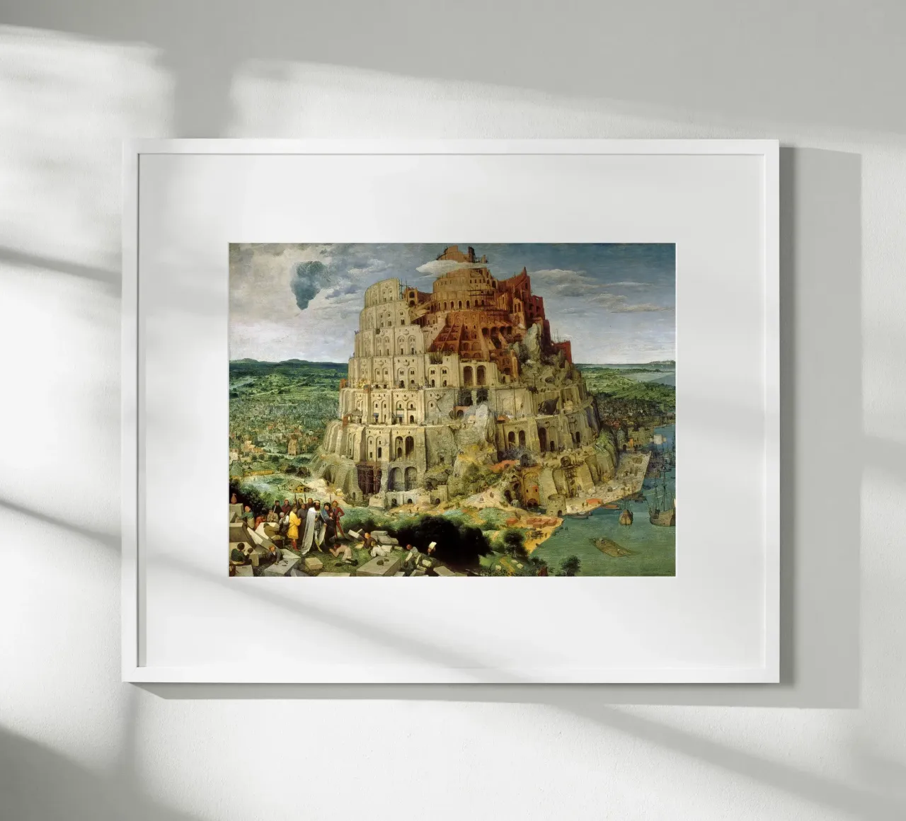 Pieter Brueghel der Ältere - Turmbau zu Babel Hahnemühle von ARTOTHEK