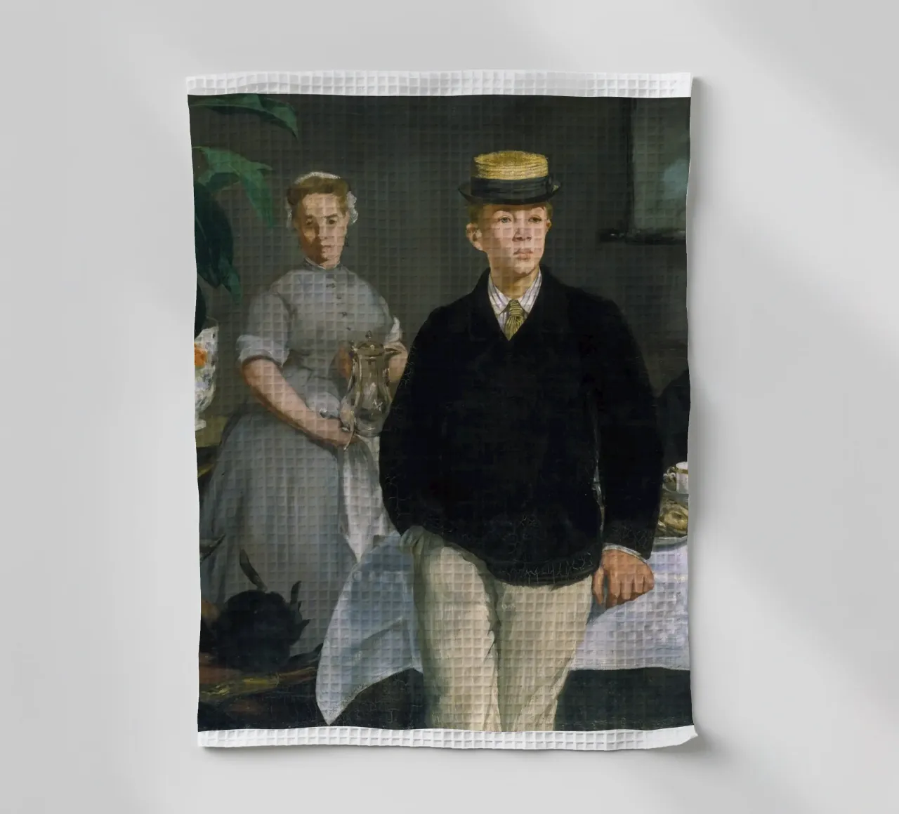 Édouard Manet - Pranzo nello studio canovaccio da cucina da ARTOTHEK