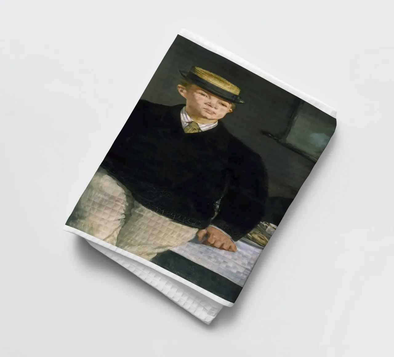 Édouard Manet - Pranzo nello studio canovaccio da cucina da ARTOTHEK
