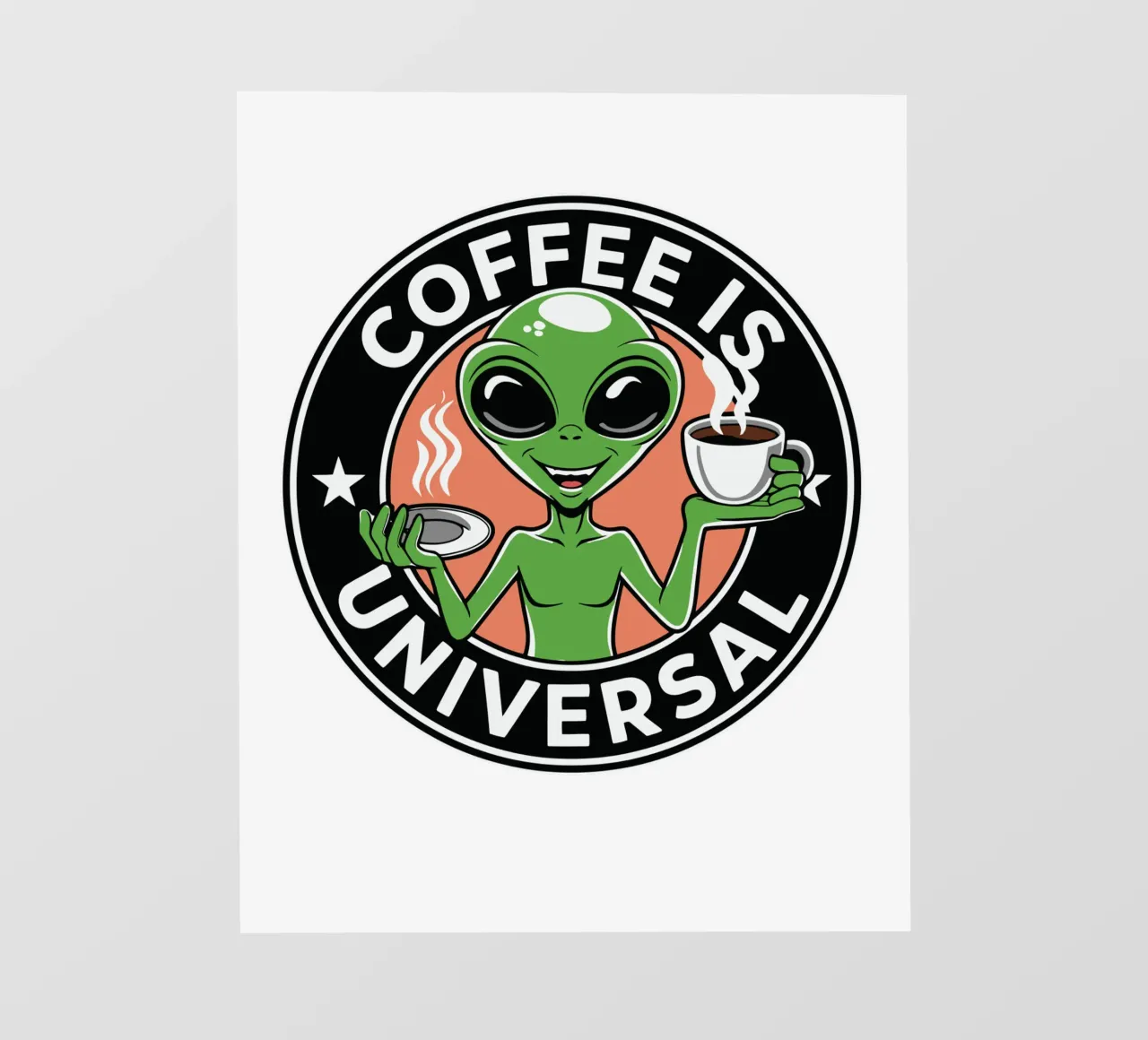 Coffee is Universal pellicola backlit da edsonramosart