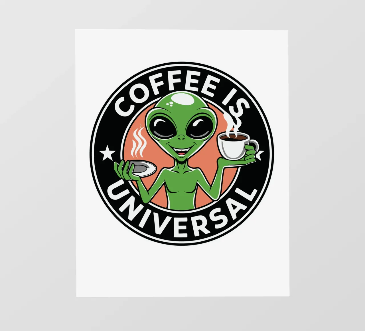 Coffee is Universal Fototapete von edsonramosart