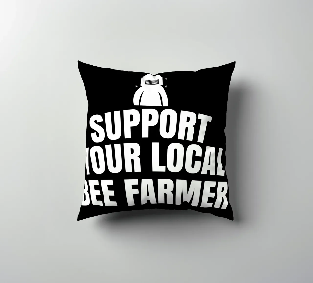 Support your local bee farmer cuscino da happieeagle