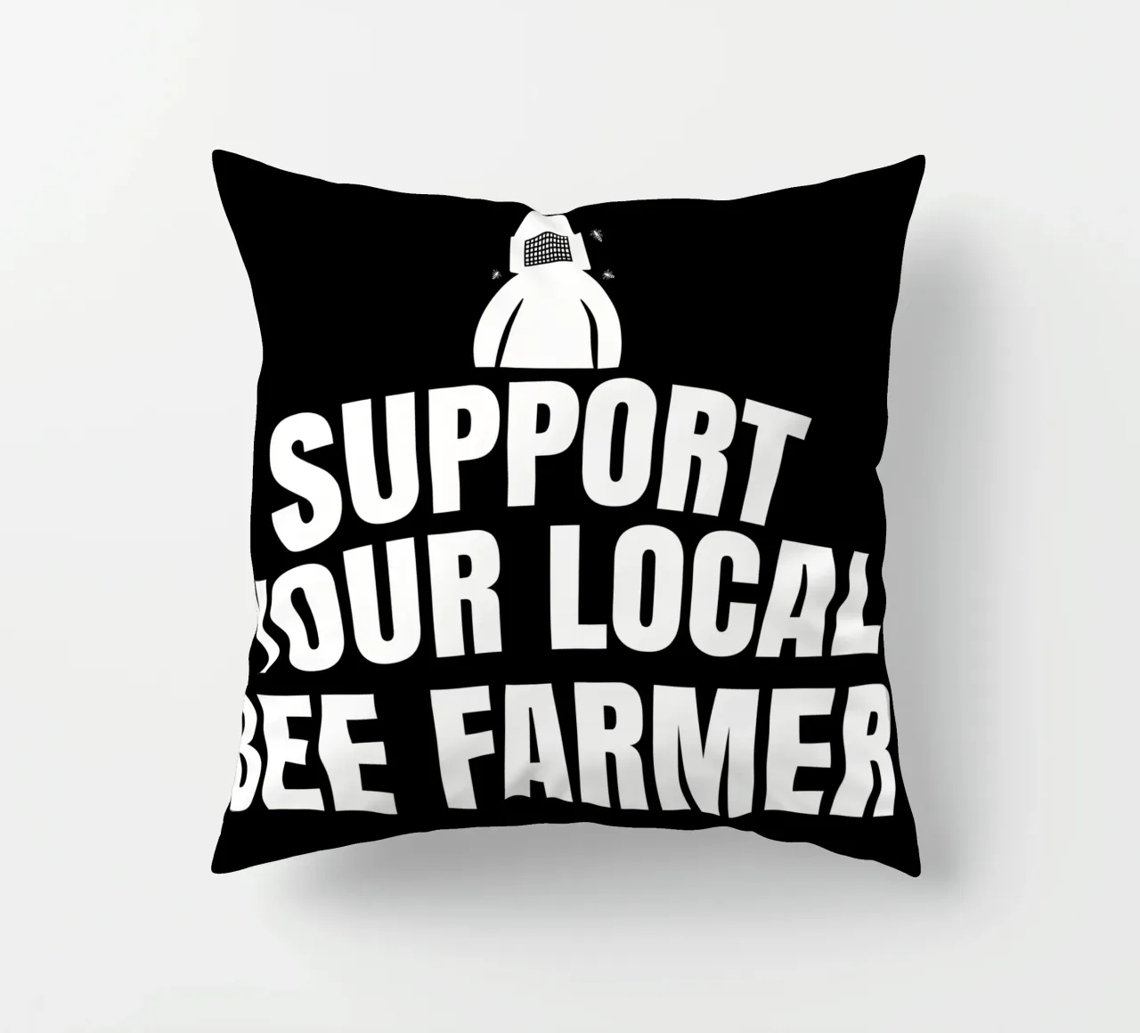 Support your local bee farmer cuscino da happieeagle