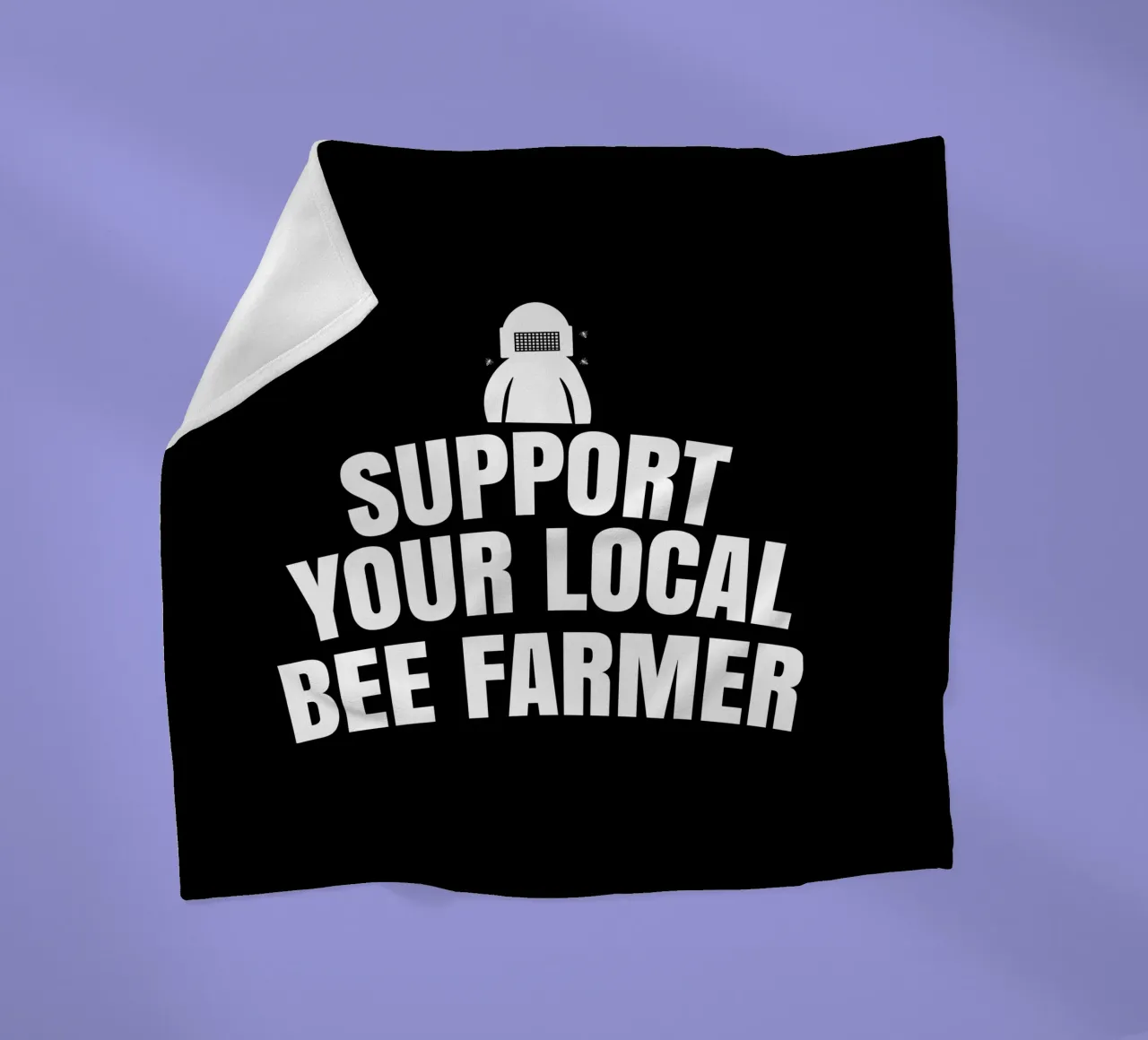 Support your local bee farmer coperta in pile da happieeagle