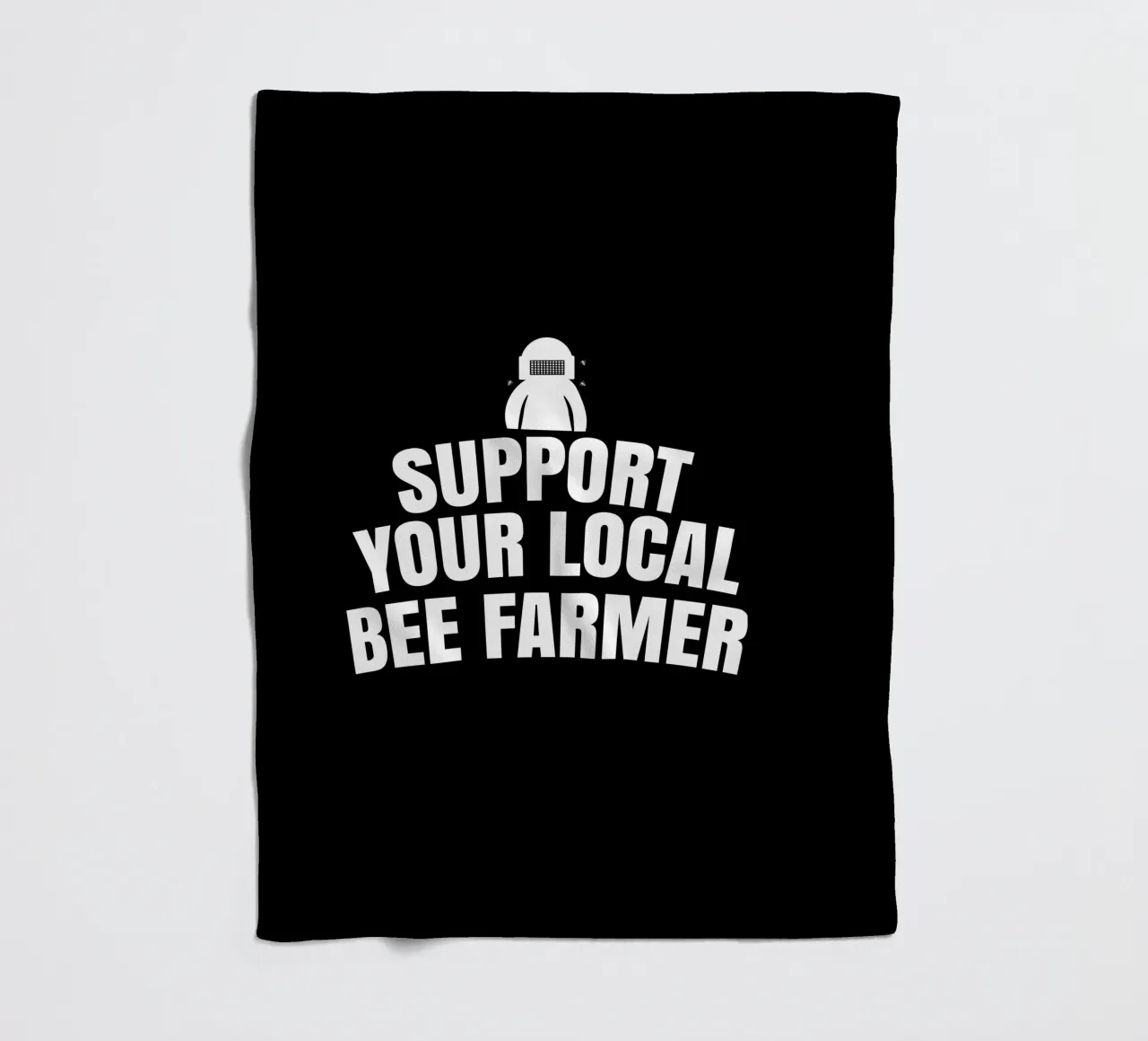 Support your local bee farmer coperta in pile da happieeagle