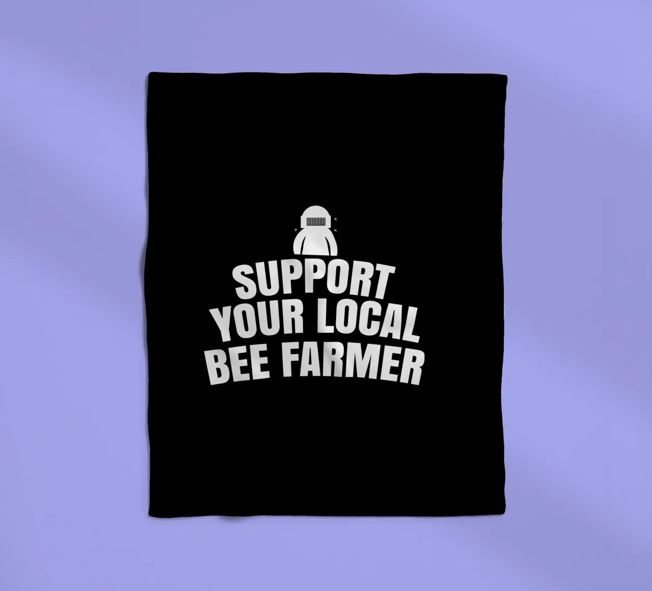 Support your local bee farmer coperta in pile da happieeagle