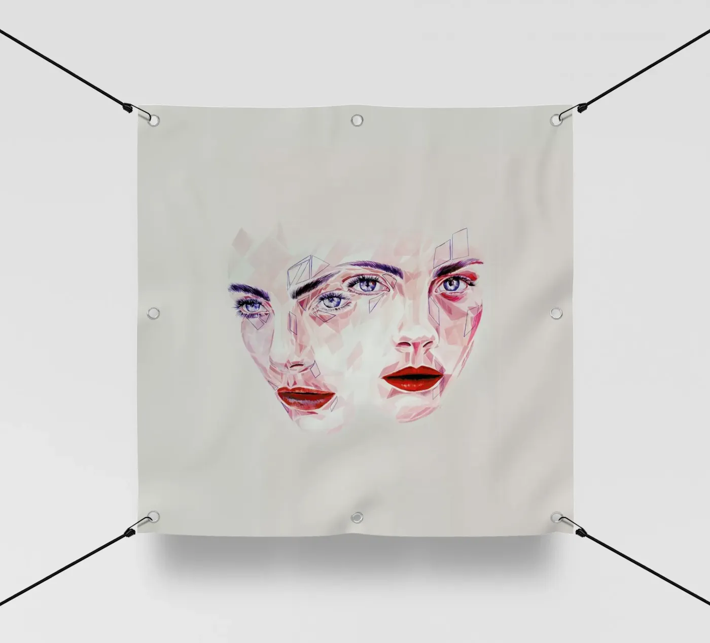 Native telo in pvc da Jaye Whitehead