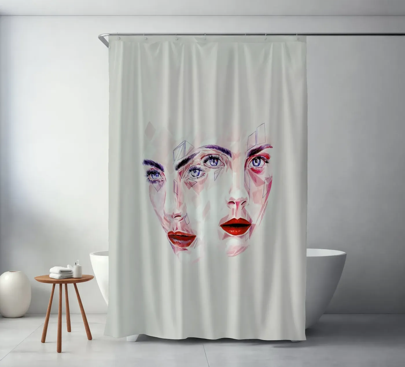 Native douchegordijn van Jaye Whitehead