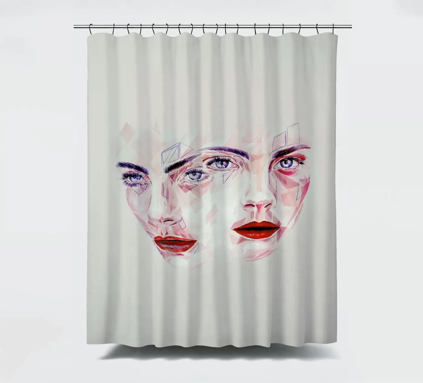 Native douchegordijn van Jaye Whitehead