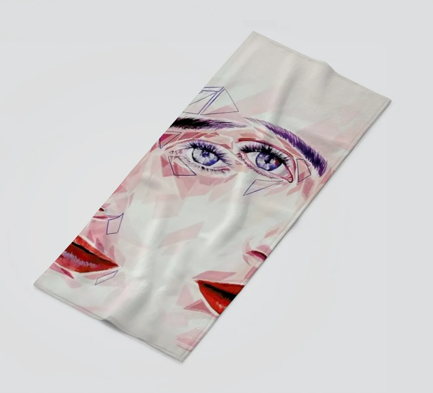 Native beach towel by Jaye Whitehead