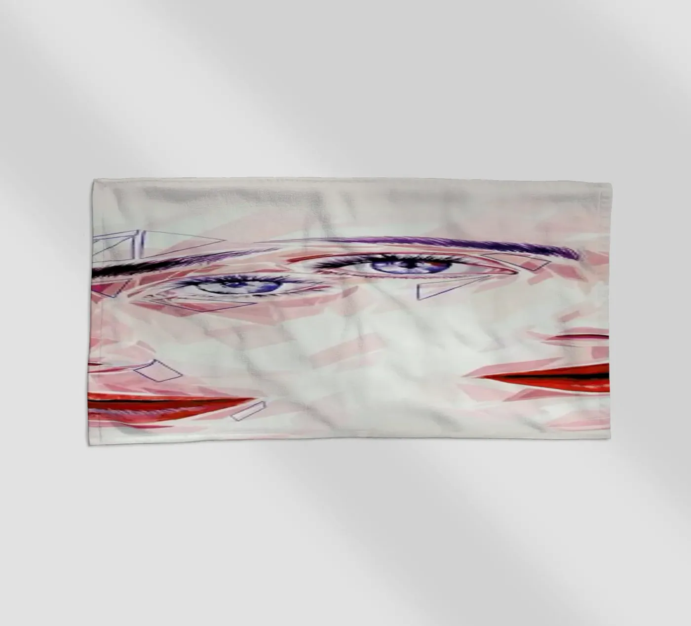 Native beach towel by Jaye Whitehead