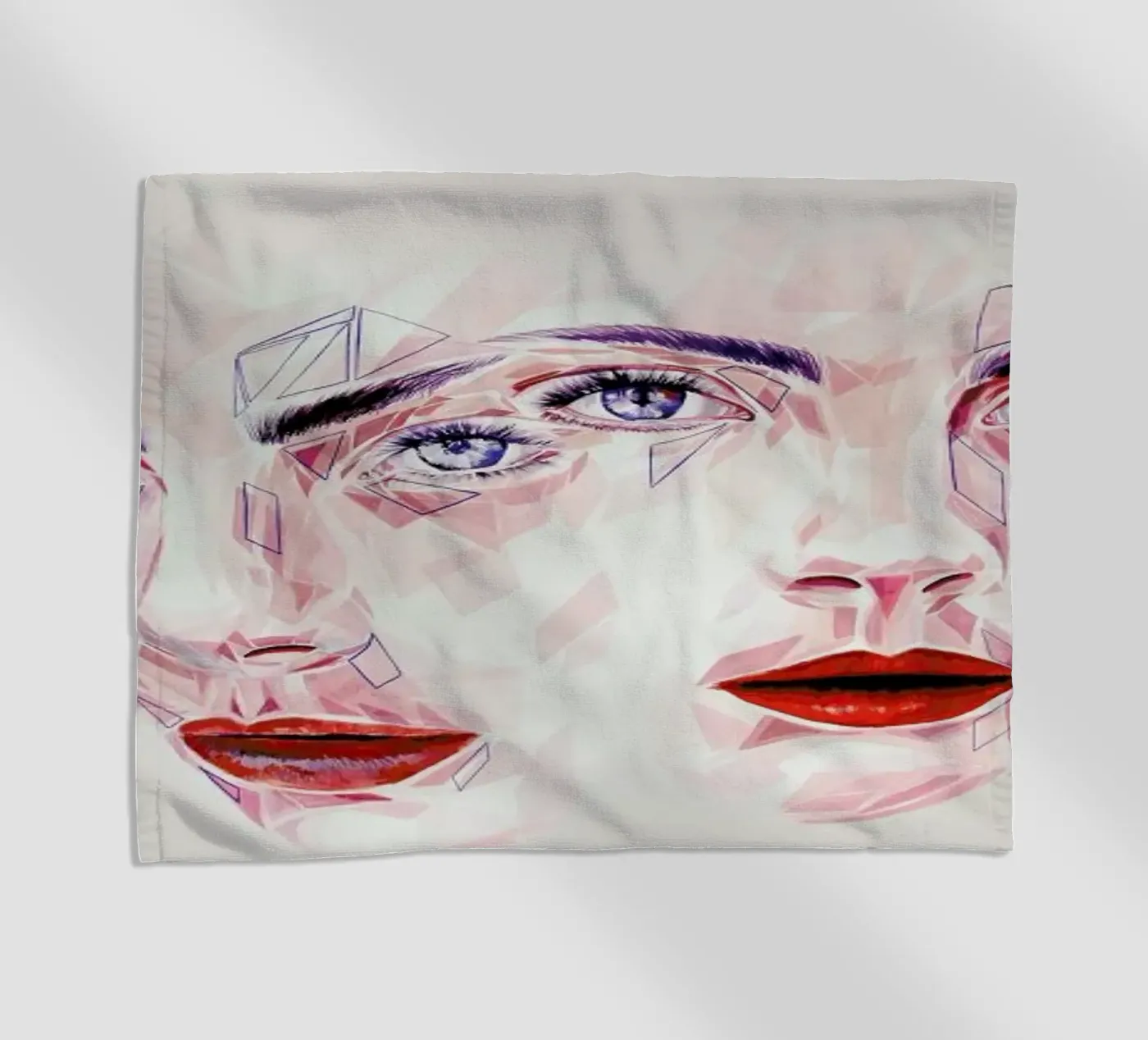 Native beach towel by Jaye Whitehead