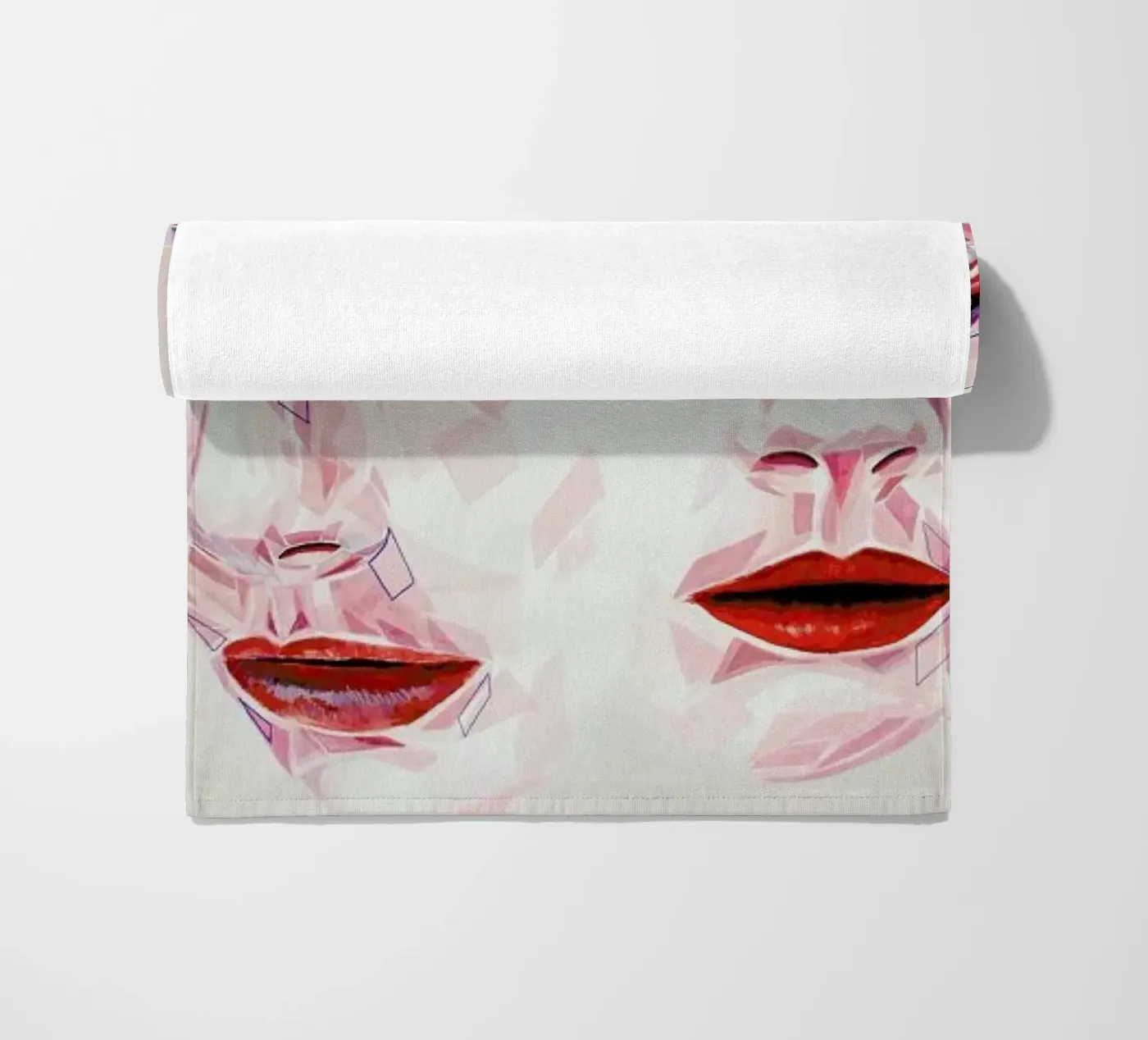 Native beach towel by Jaye Whitehead