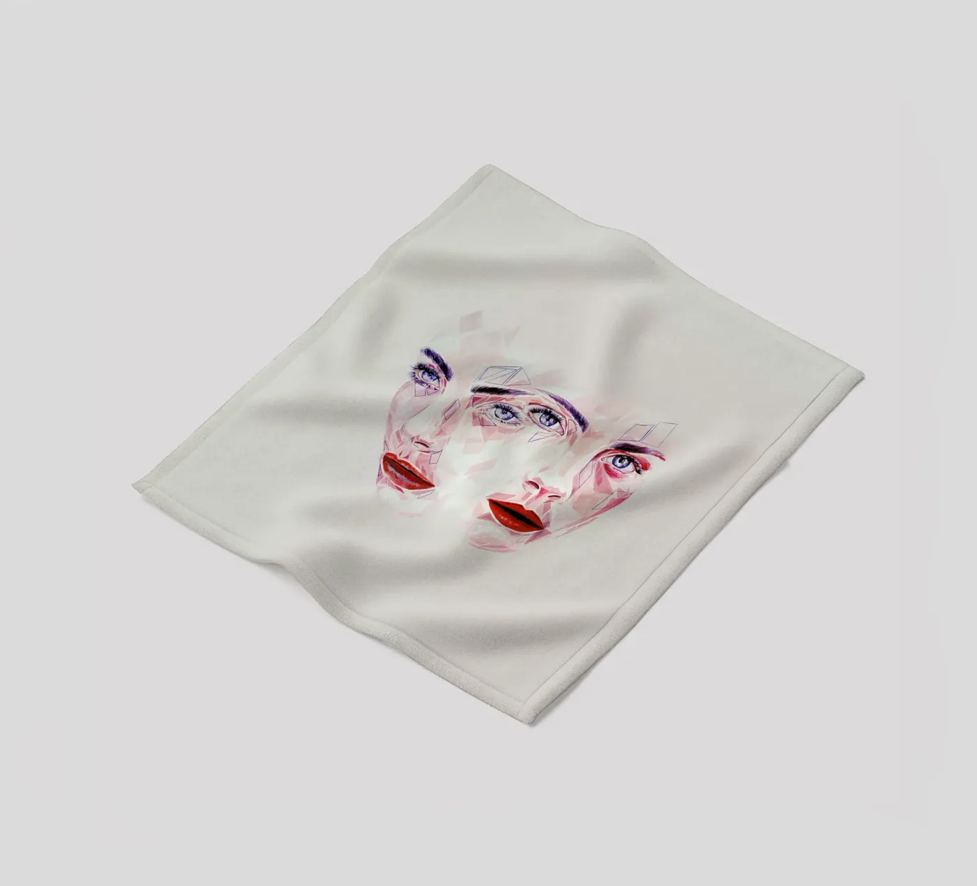 Native fleece blanket by Jaye Whitehead