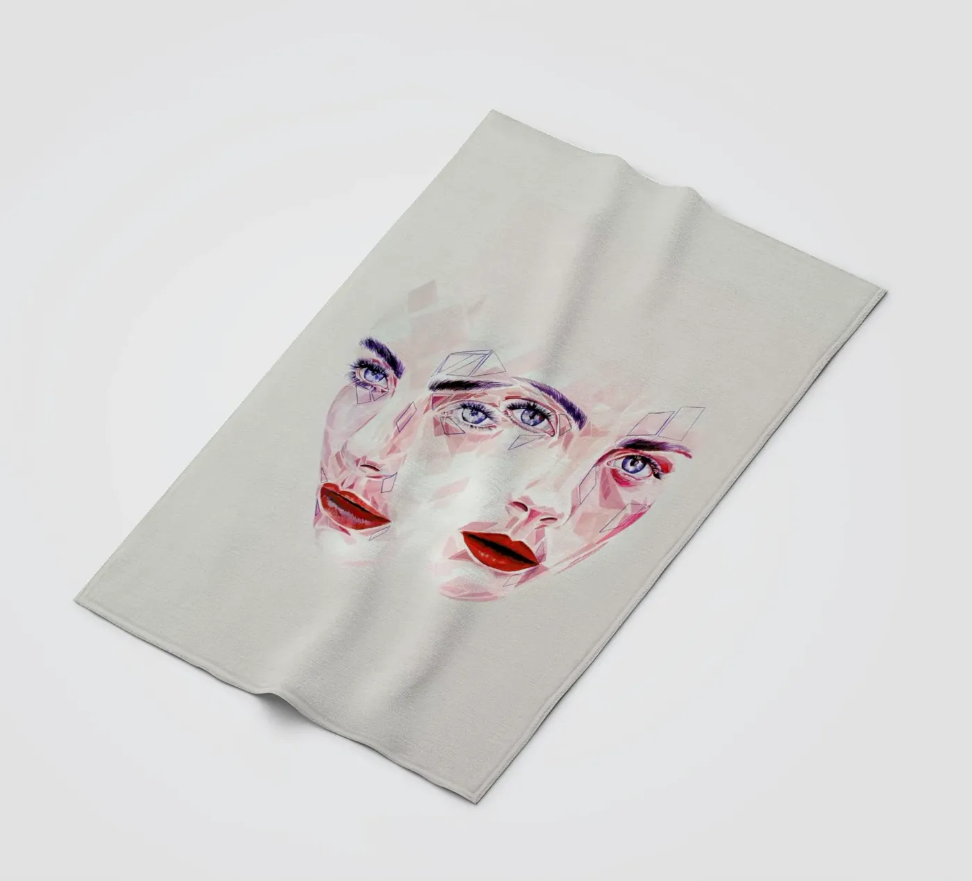 Native fleece blanket by Jaye Whitehead