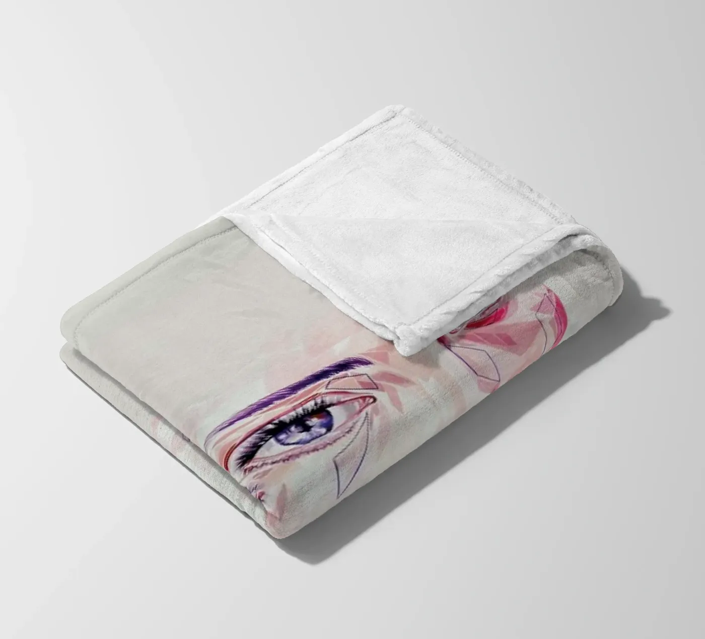 Native fleece blanket by Jaye Whitehead