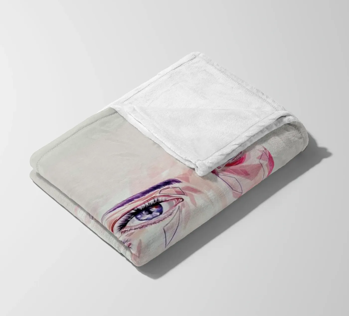 Native fleece blanket by Jaye Whitehead