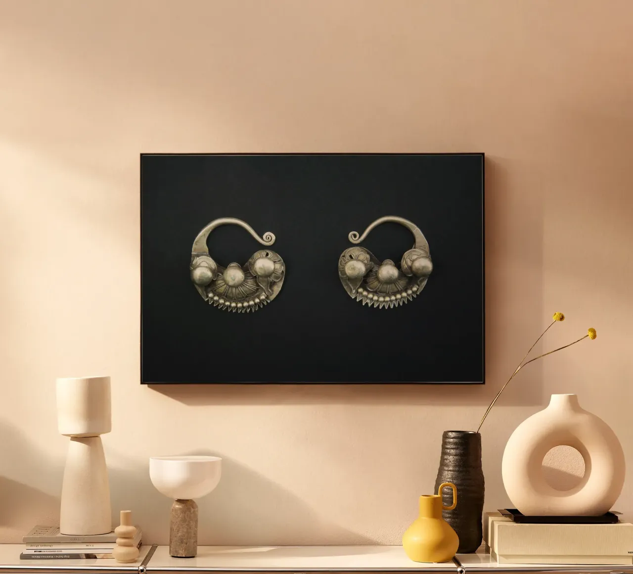 Orecchini mongoli plexiglass da Teresa André