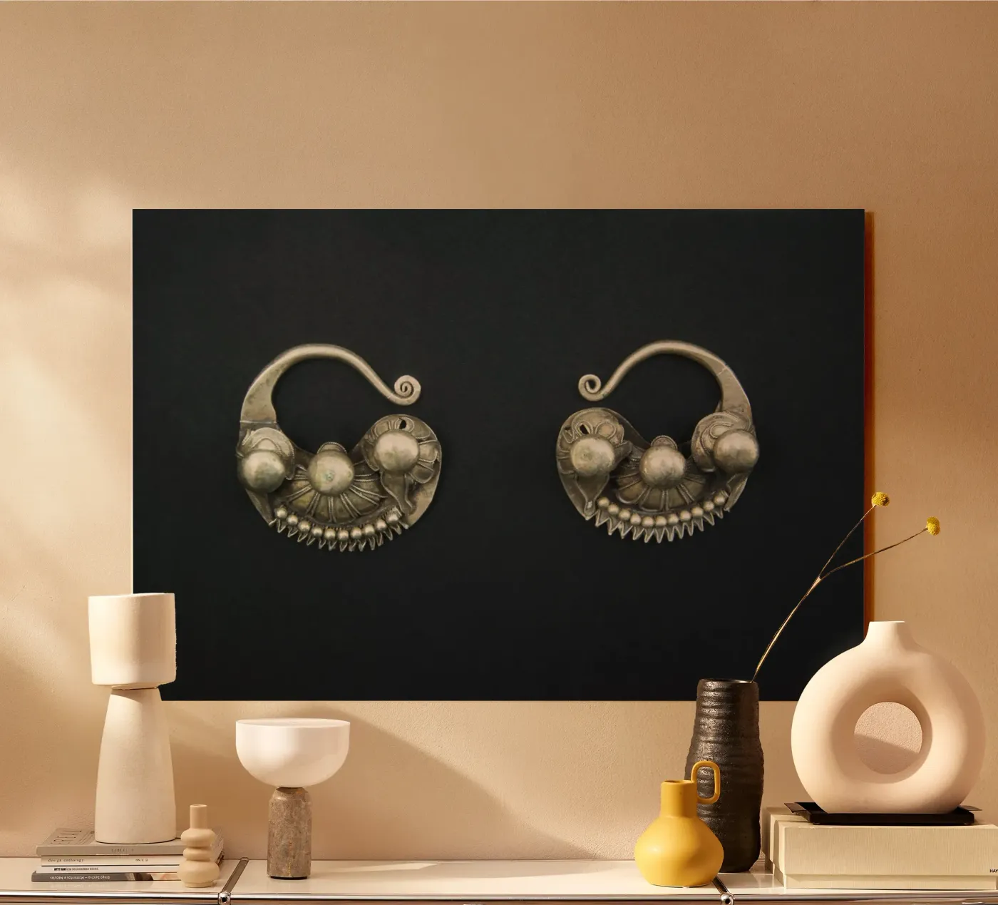 Orecchini mongoli plexiglass da Teresa André