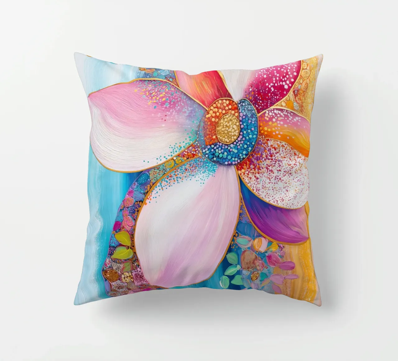 Fiore dai colori allegri cuscino da Imagine