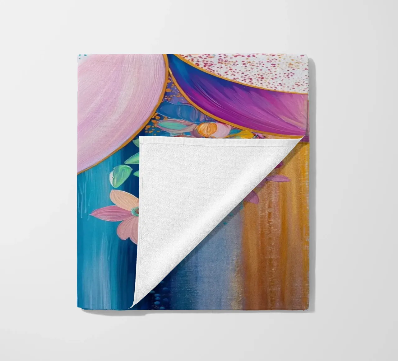 Fiore dai colori allegri telo mare da Imagine