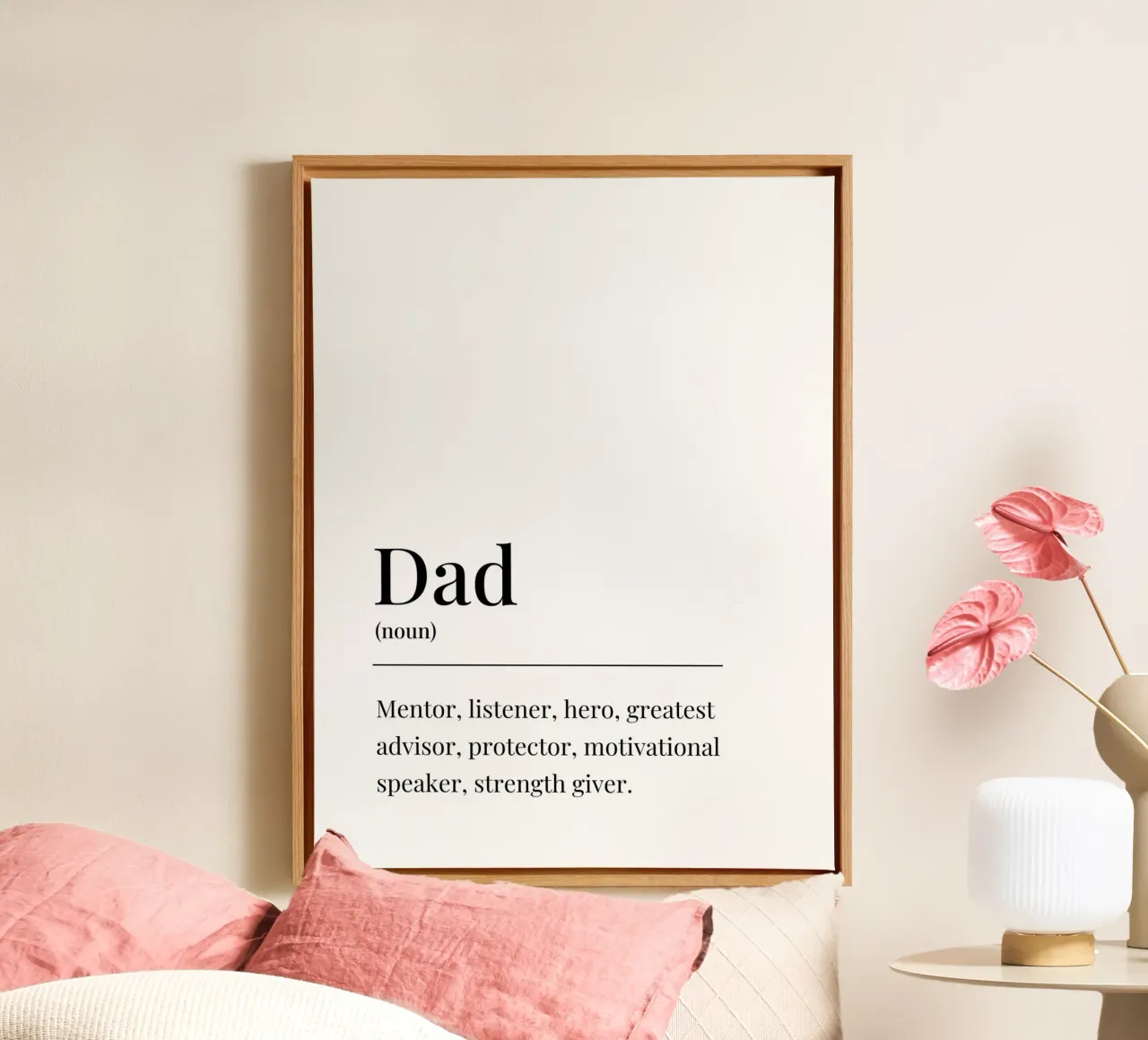 Definitie vader canvas van Paigaam Studio