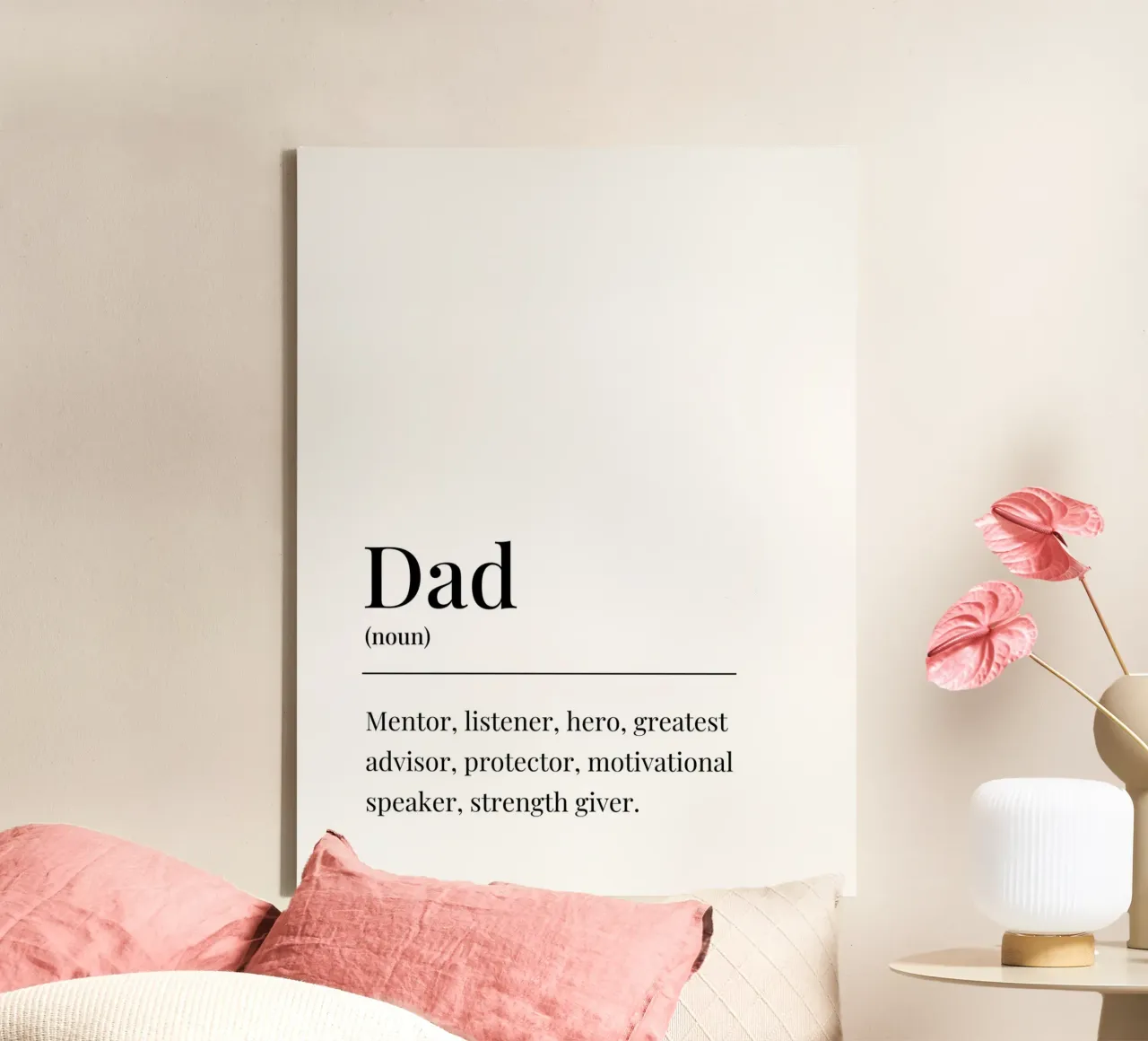 Definitie vader canvas van Paigaam Studio